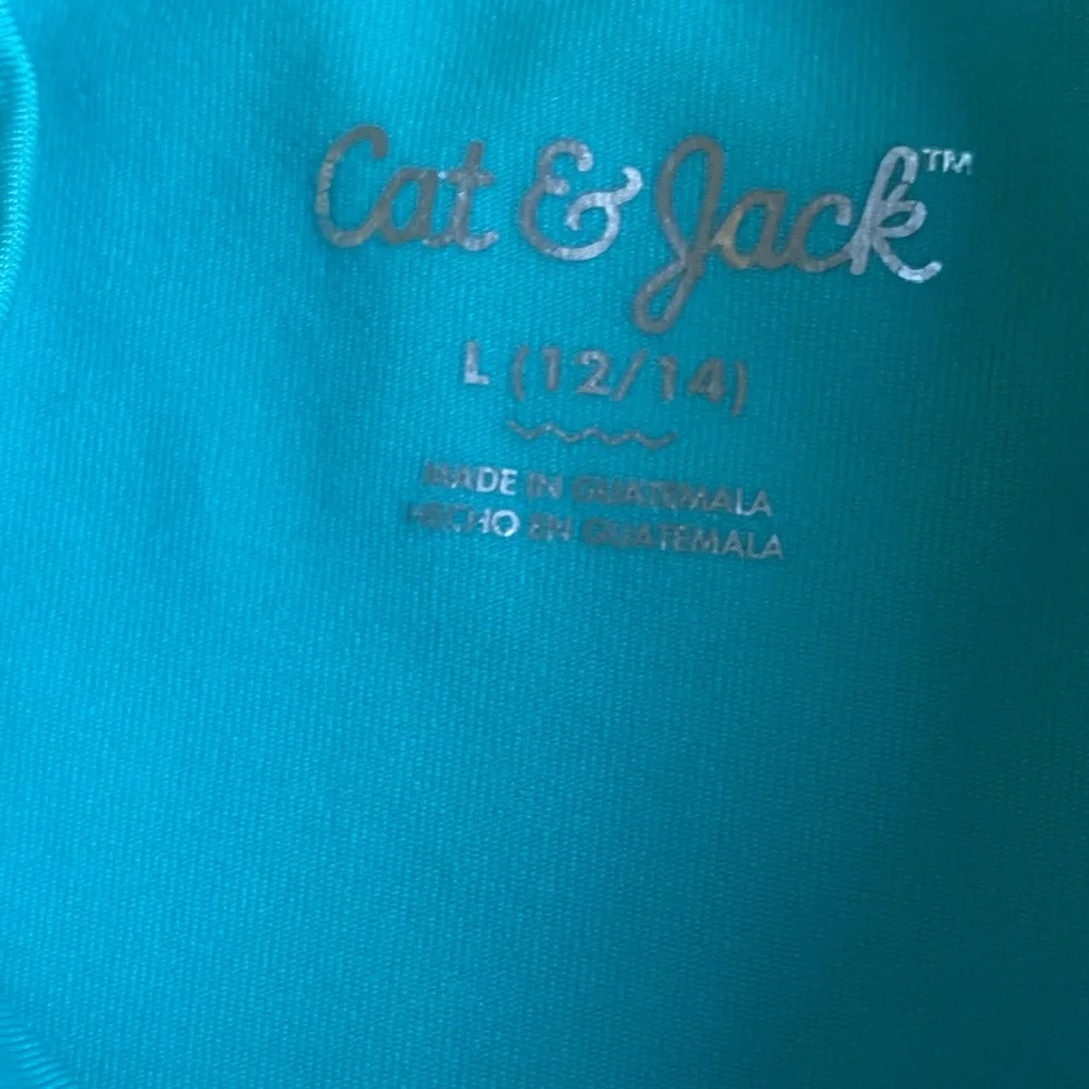 Nike boy swim trunks size L & Cat & Jack top size 12/14 y
